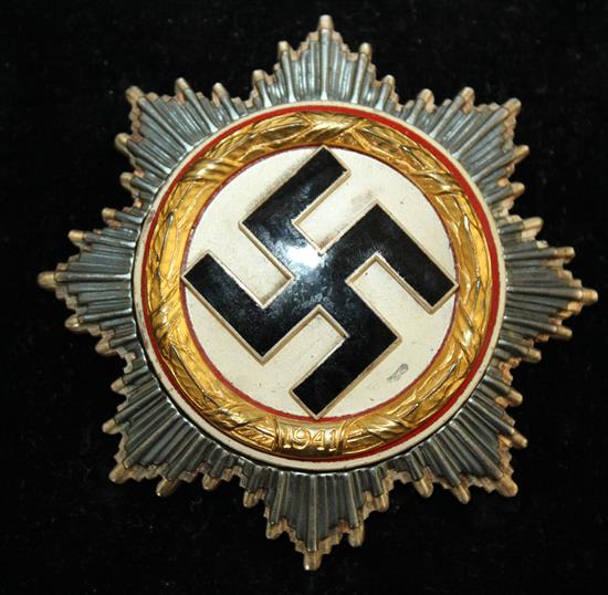 A Third Reich German cross,